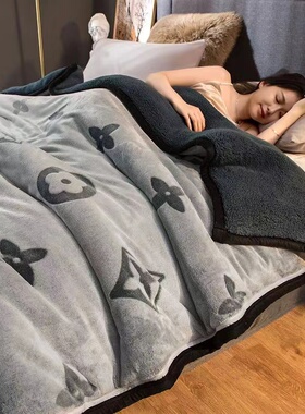 Thick Warm Cozy Plush Flannel Blanket Fleece Blankets Throw