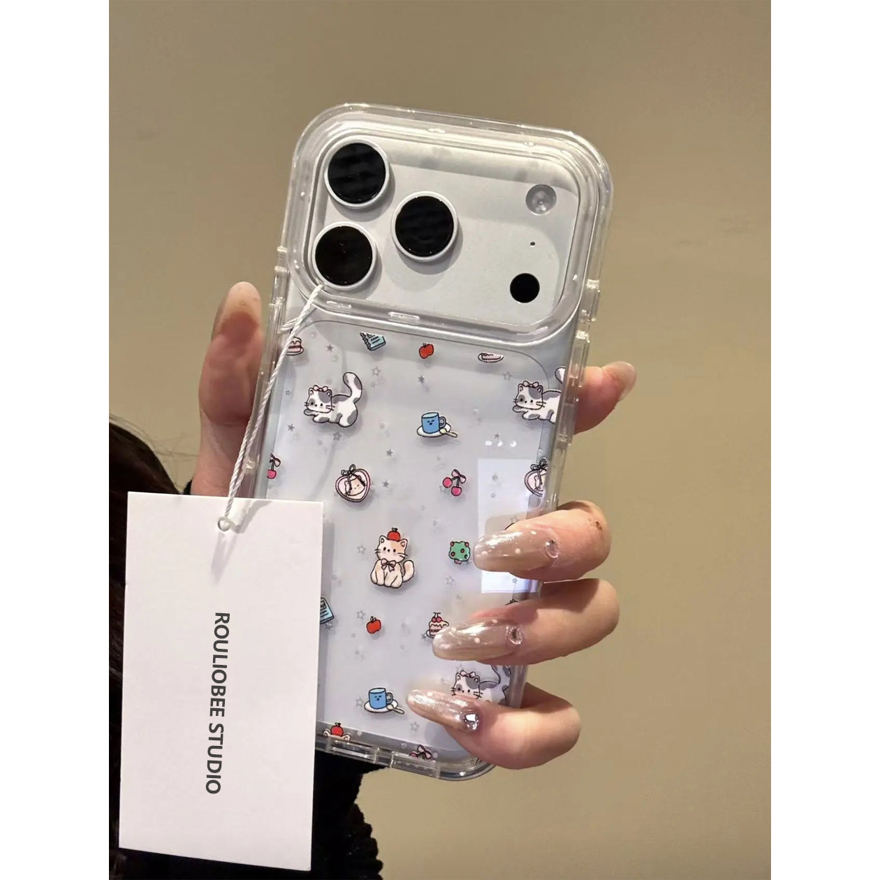 奶牛哈基米适用苹果17手机壳iPhone15promax新款16pro华为p70荣耀300防摔小米14透明vivo全包oppo软壳findx8