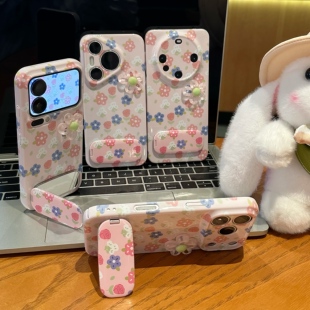 立体小花适用iPhone16promax手机壳苹果13菲林华为mate70小清新vivo小米17proppo一加15硬壳14红米k80荣耀500