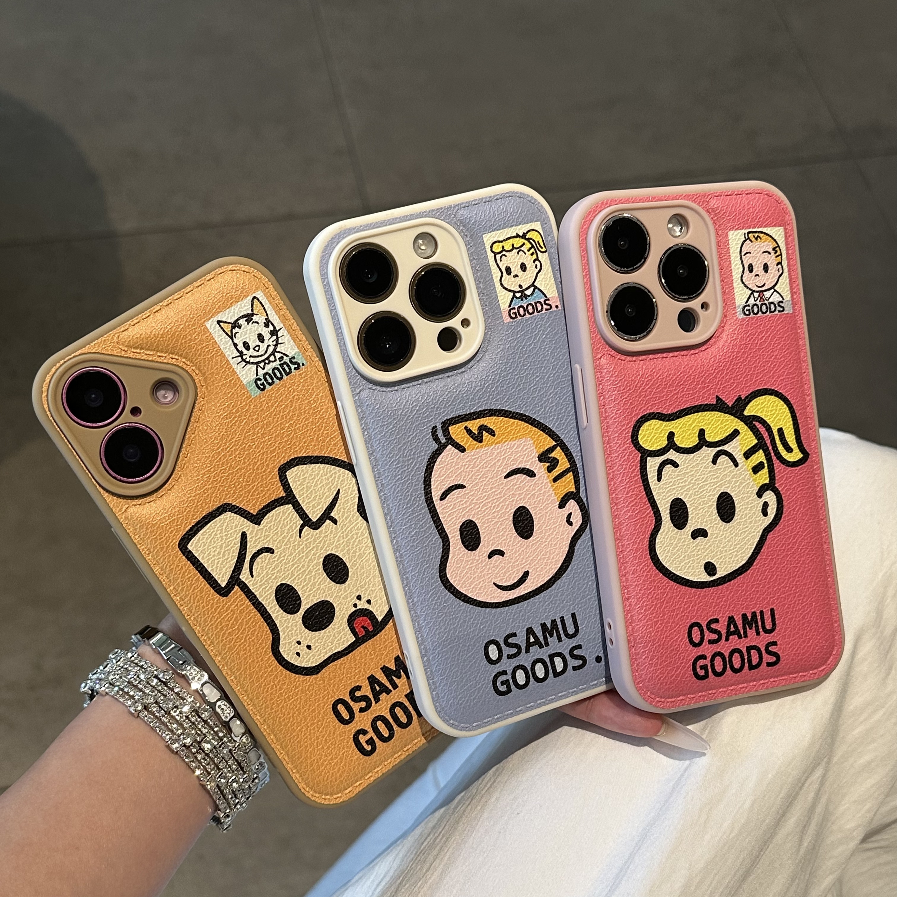 原田治家族适用苹果16手机壳iPhone15promax新款p70华为mate60荣耀200可爱vivos20卡通oppo小米14红米13/12套