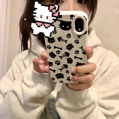 可爱少女心磨砂亲肤手机壳防摔