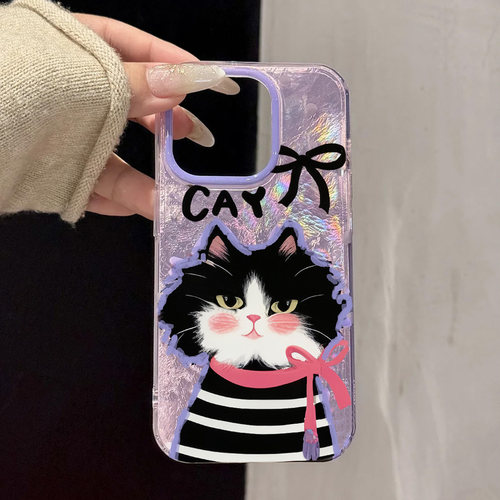 ins可爱猫咪手机壳软壳个性防摔