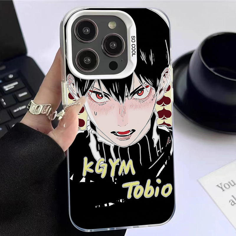 影山飞雄适用苹果15手机壳iPhone14promax小众12新款11华为mate60荣耀100男生vivo小米13防摔oppo创意k70动漫