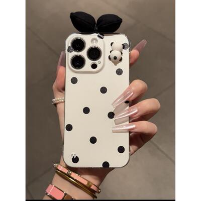 创意时尚超薄无边框手机壳蝴蝶结