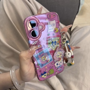 拓哥麻子标签适用iPhone15promax手机壳苹果14pro新款16promax可爱卡通13动漫12保护套11硅胶防摔plus软壳女