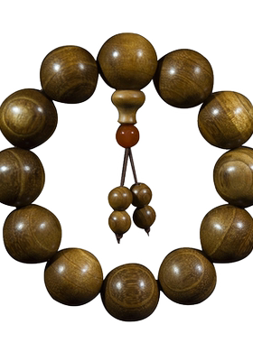 金丝楠木乌木男士佛珠手链