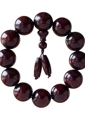 印度小叶紫檀手串2.0满金星念珠