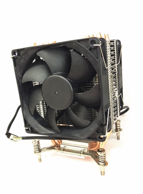 适用E5-2650V4 SR2N3台式机至强服务器cpu12核2011 双路志强风扇