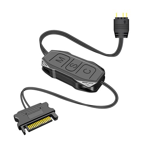 ARGB风扇灯条控制器5V3针转SATA