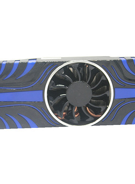 适用蓝宝石HD5850版显卡内置散热器风扇热管带均热板4针滚珠