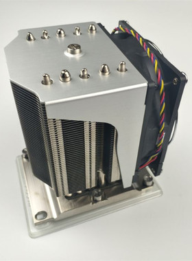 适用Pc 4ULGA3647接口服务器cpu散热器4线T7920 风扇5热管