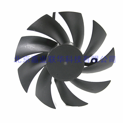 EVERFLOW:T121225SU适用华硕 直径11cm厘米 等边6cm厘米显卡风扇