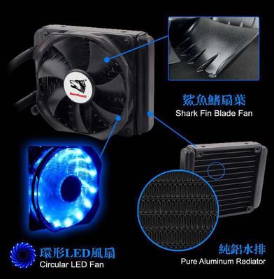 台式电脑i53570KCPU水冷风扇