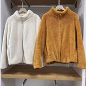 外套夹克冬新款 新品 479611 长绒摇粒绒拉链茄克 长袖 保暖女装 男装