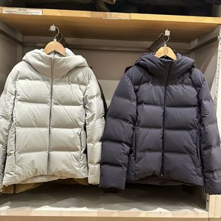 2025新品男装女装保暖无缝羽绒连帽外套夹克羽绒服478279 470077