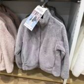 男装 长绒摇粒绒拉链茄克 长袖 保暖加厚女装 外套夹克冬新款 479611