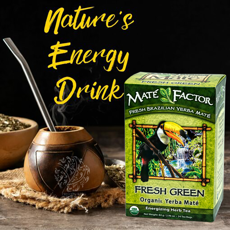 阿根廷马黛茶无咖啡因能量营养饮