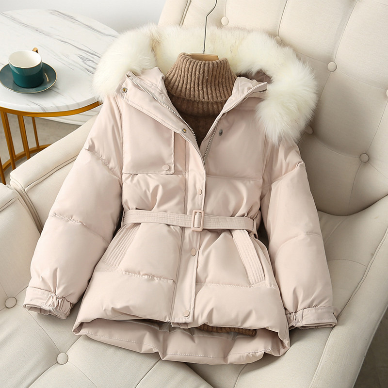 羽绒棉服女短款2021年港风小个子棉衣冬季时尚棉袄加厚韩版外套潮