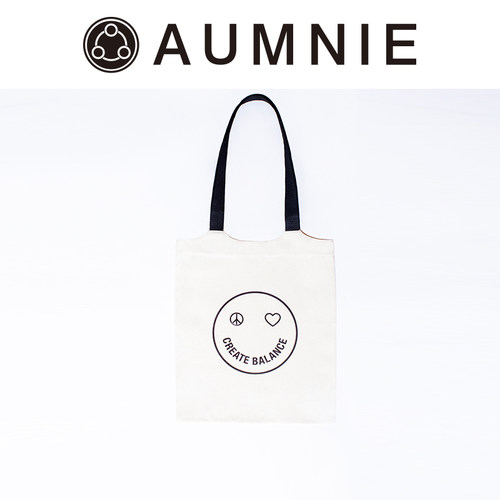 AUMNIE澳弥尼快乐之光标准帆布环保托特包瑜伽辅具配件运动健身