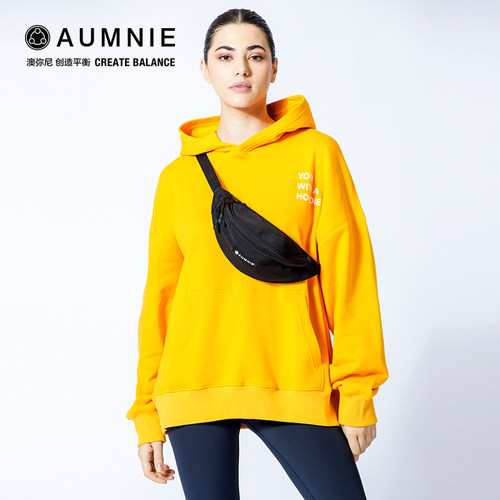 aumnie澳弥尼瑜伽连帽