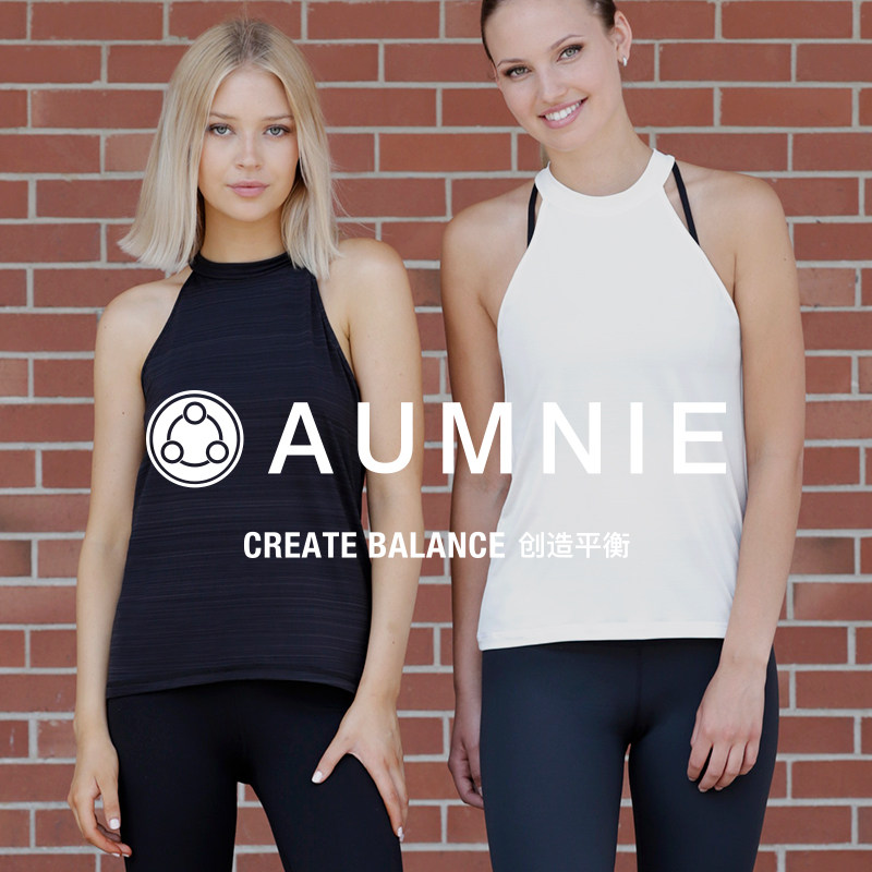 AUMNIE澳弥尼高领罩衫背心女速干透气背心运动健身锻炼瑜伽,运动/瑜伽/健身/球迷用品,瑜伽背心,淘宝优惠券,粉丝福利购,淘宝优惠卷