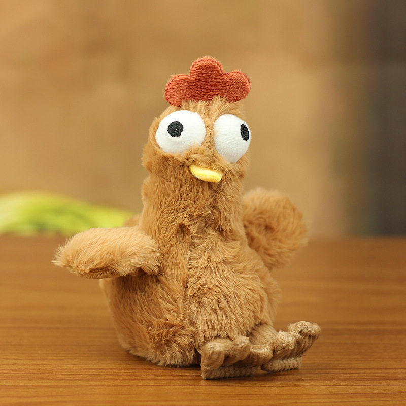 吐泡泡小鸡玩偶挂件毛绒玩具公仔下蛋鸡包包挂饰钥匙扣娃娃