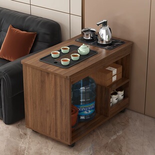 移动茶几茶水柜沙发侧边柜泡茶一体茶桌茶具茶台一整套喝水茶吧机