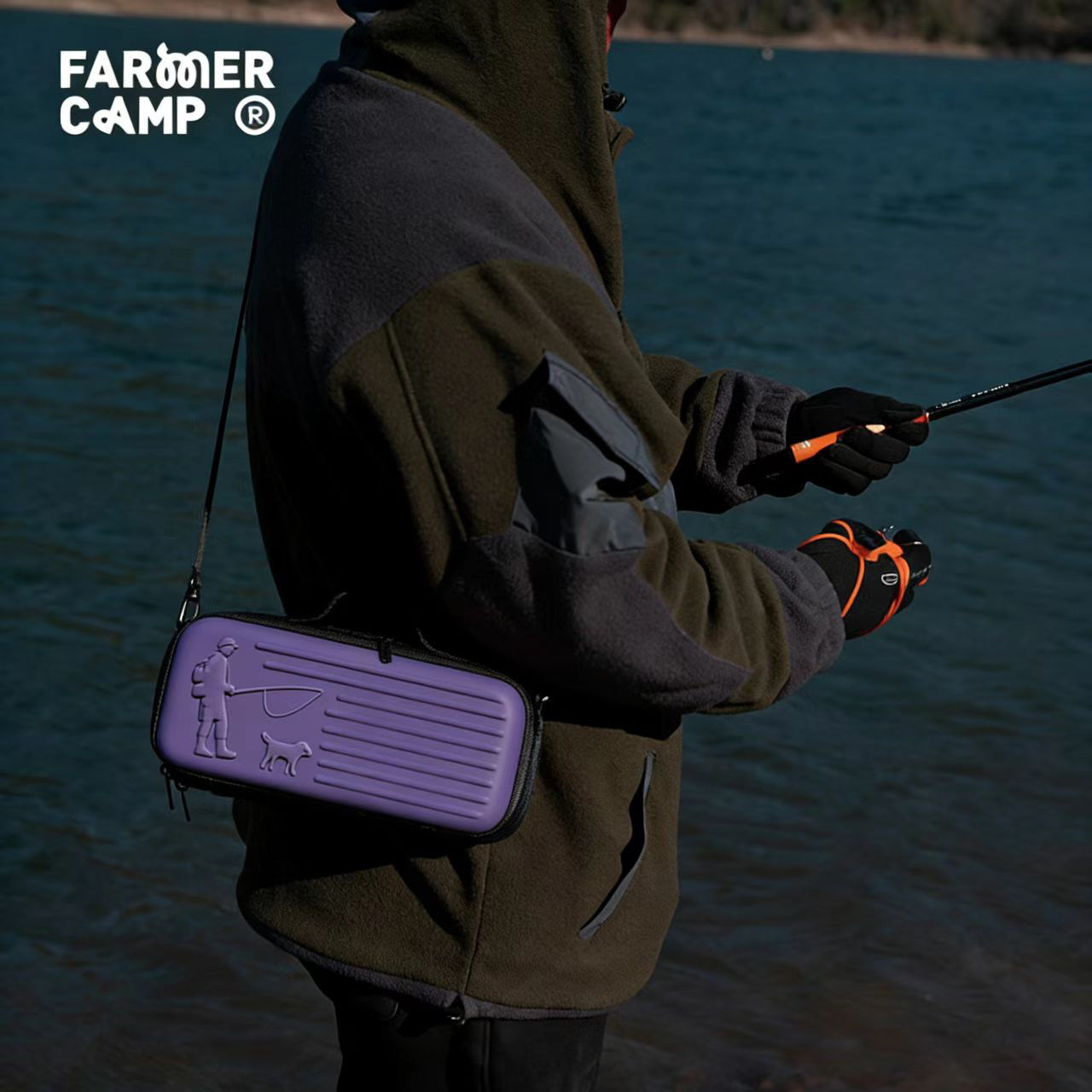 farmercamp渔具包小物钓鱼竿包图片