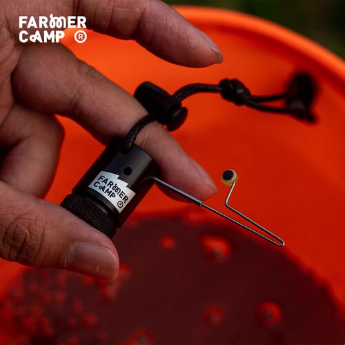 farmercamp小物钓摘钩挤饵器