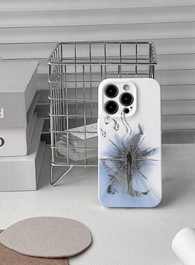 蓝色光芒适用iPhone14Pro/13手机壳11/6/xr苹果14/15Promax软8p手机壳