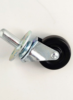 Penn Elcom 2英寸PU万向脚轮插头配套多用音箱机柜5295/5299镀锌