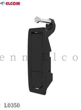 Penn ELcom番尔康航空箱弹簧杠杆闩锁压铸铝黑色隐形拉手L0350