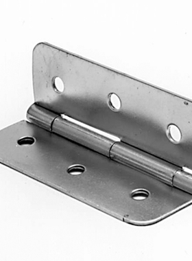 Penn Elcom配件合页小型工业包装铰链钢制电镀六孔P1327