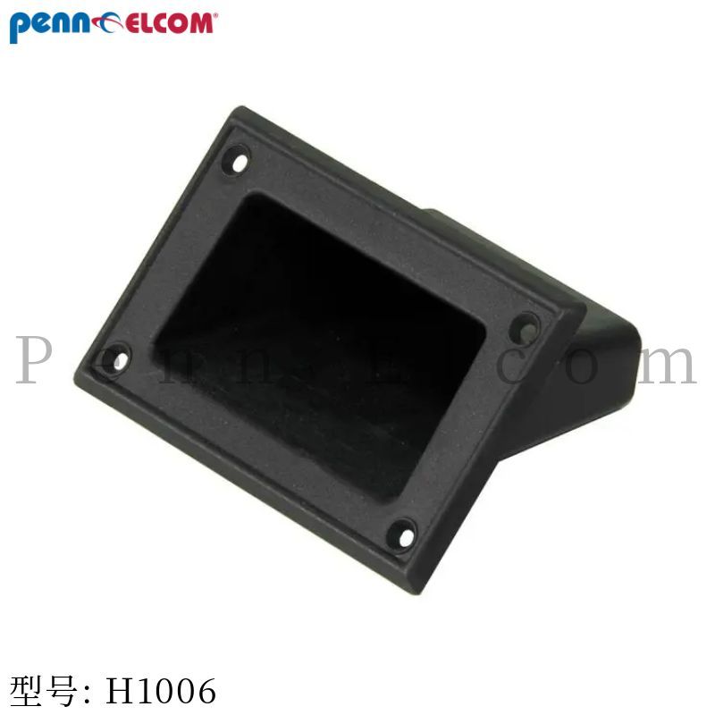 Penn Elcom小号黑色塑料手柄隐藏式音响把手隐形拉手H1006