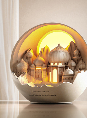 壁光里小夜灯礼盒新婚结婚订婚礼物氛围香薰灯生日卧室床头灯台灯