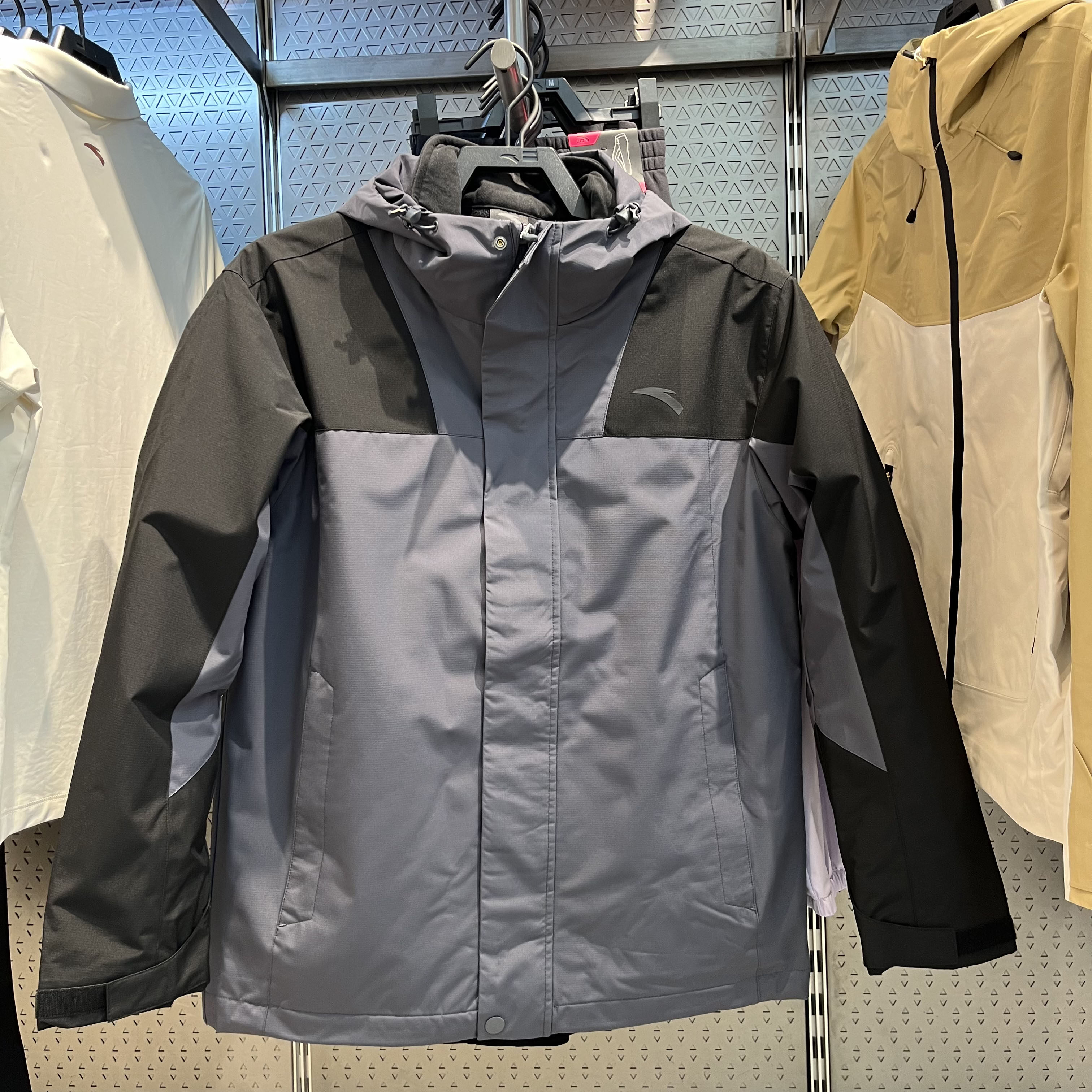 冲锋衣外套男两件套2024户外冬季运动保暖梭织上衣152447629,运动服/休闲服装,运动风衣,淘宝优惠券,粉丝福利购,淘宝优惠卷