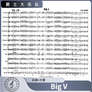 分谱 Big 总谱 乐队重奏 爵士大乐队