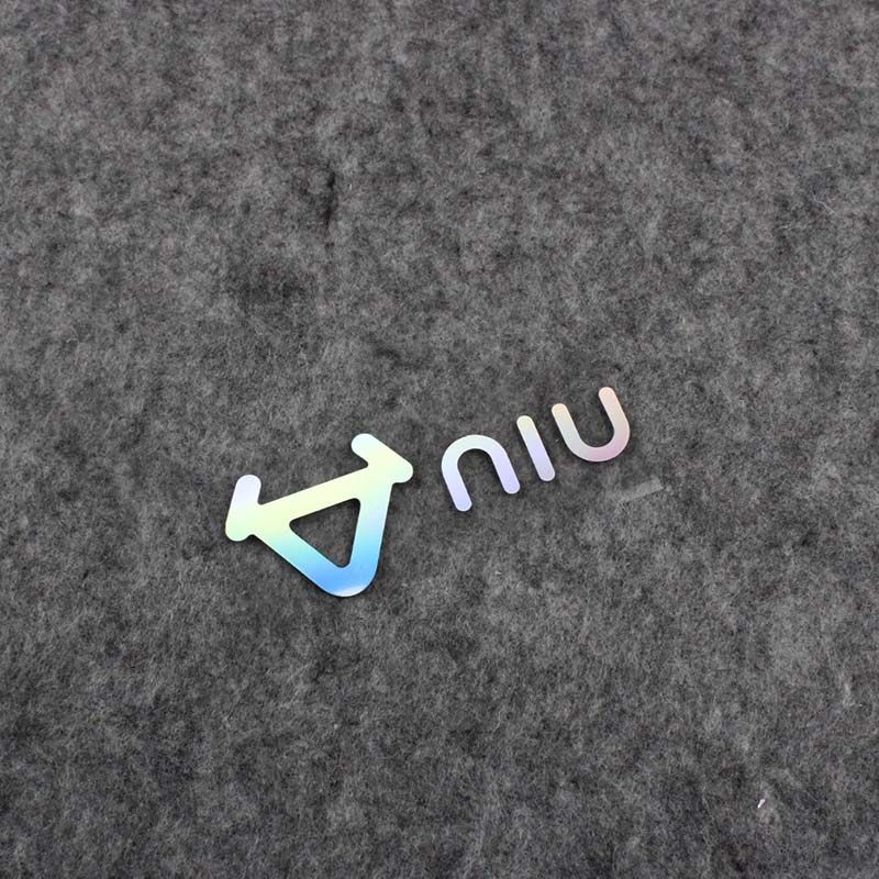 小牛电动车n1/n1s u1 大小牛头标志logo反光贴纸防水防晒装饰车贴