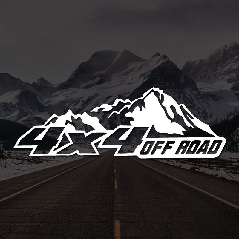 4x4越野个性创意车窗反光装饰贴