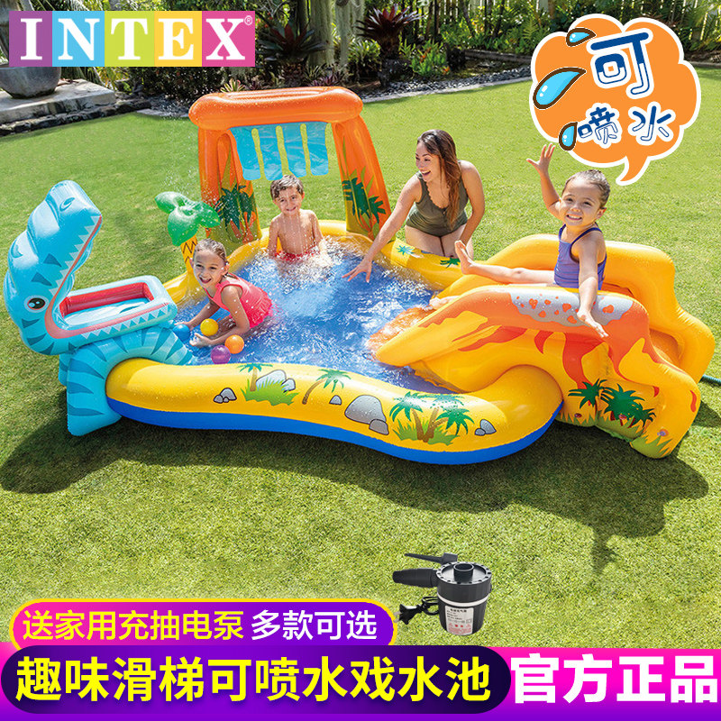 户外儿童家用大型充气泳池