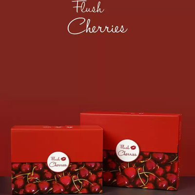 高档进口车厘子礼盒2斤手提袋