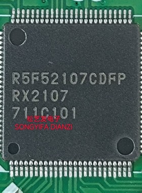 R5F52107CDFP  QFP100封装  RENESAS单片机芯片 原装拆机IC 询价