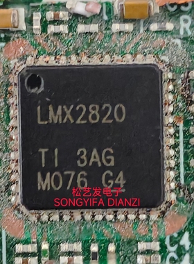 LMX2820RTCR  LMX2820  VQFN48封装  原装拆机IC  质量保证  询价