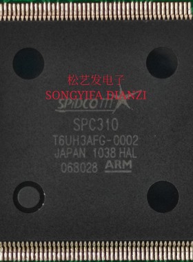 SPC310  T6UH3AFG-0002  QFP176  SPIDCOM  原装拆机现货 IC