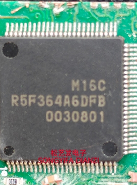 R5F364A6DFB  QFP100封装  微控制器芯片  原装拆机IC  现货询价