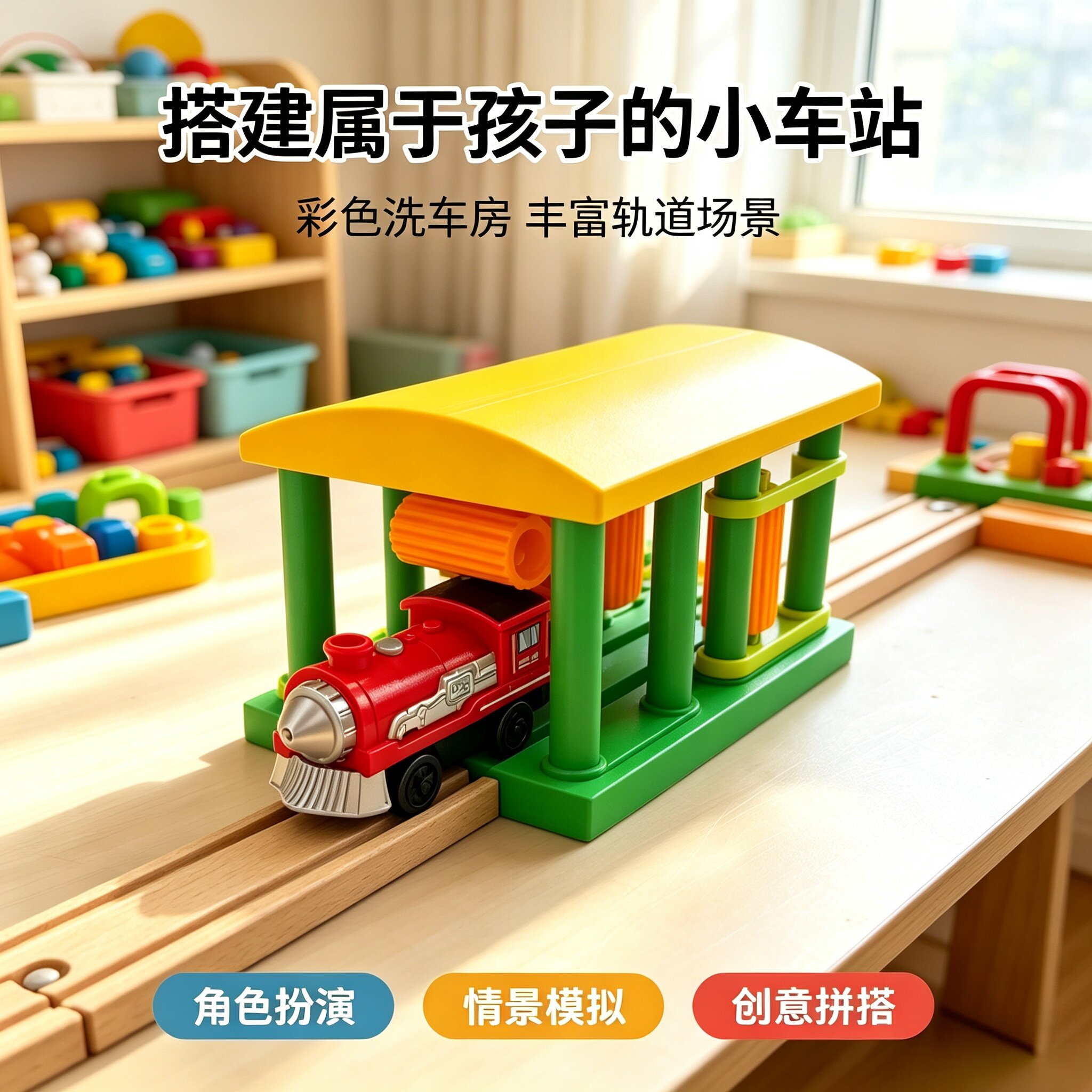 兼容宜家hape米兔brio轨道配件