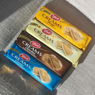 Biscuits椰子味巧克力香草味