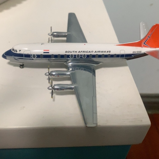 herpa南非航空子爵客机机身尾部有不同程度的瑕疵非常稀有