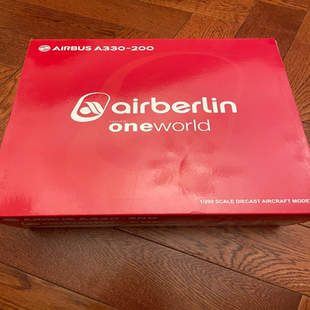 JC200 柏林航空A330-200寰宇一家涂装 注册编号D-ABXA 起落架少