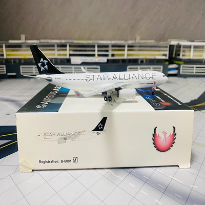 （顺丰到付）Phoenix 10896 中国国际航空 A330-200 B-6091 星空